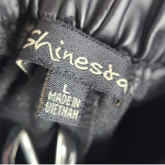 Faux Leather Pants size Large - Picture 3 of 6